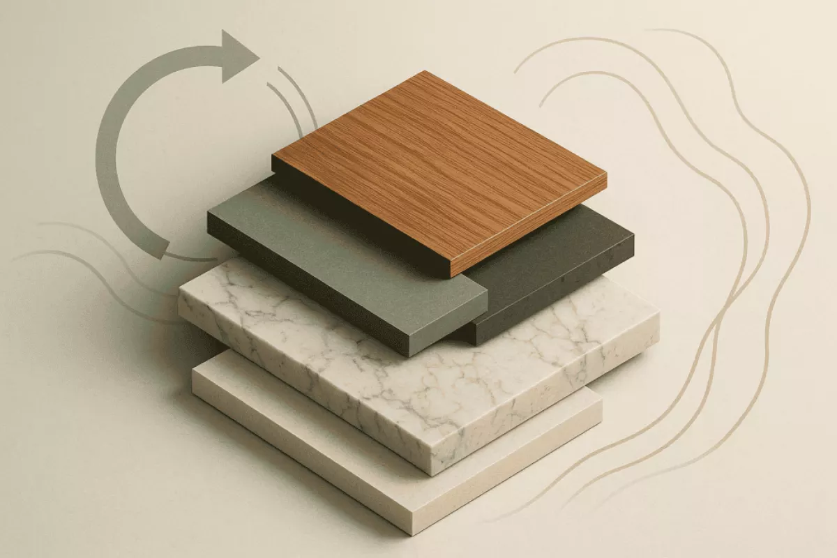 Lifecycle Assessment for surface materials