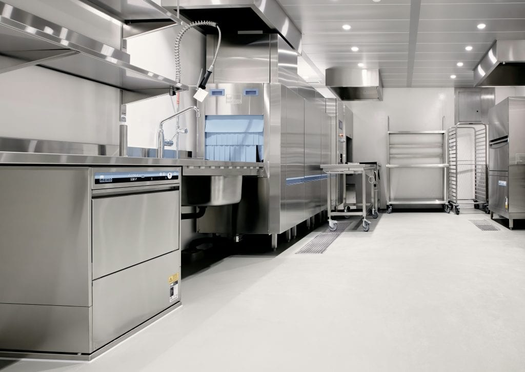 restaurant surface materials